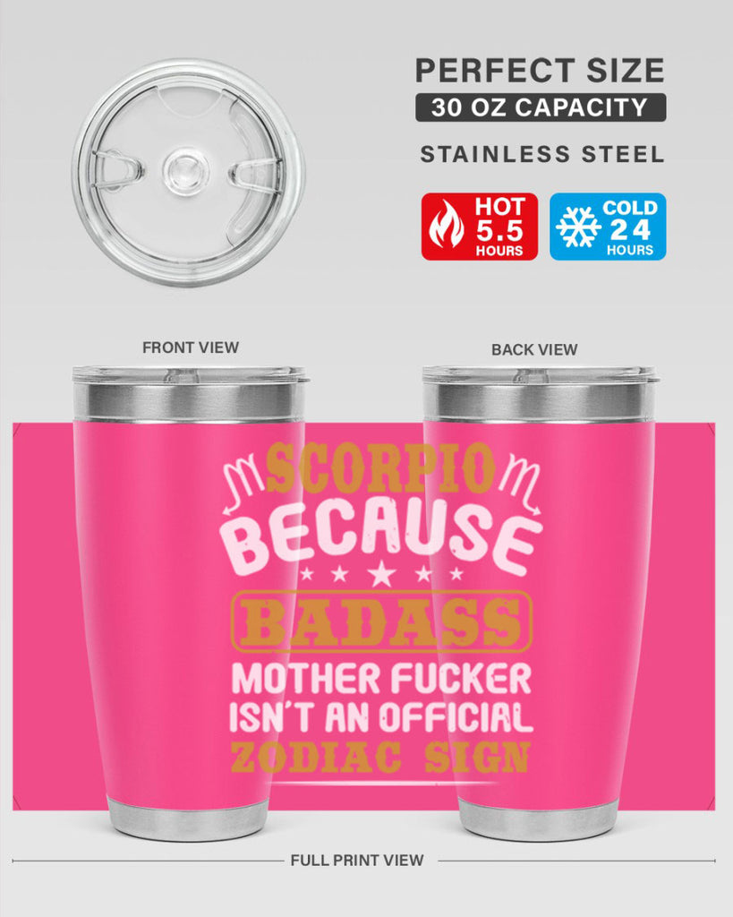 scorpio 432#- zodiac- Tumbler