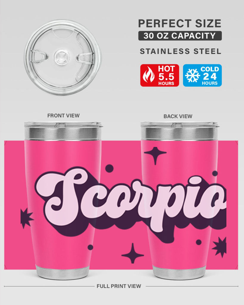 scorpio 454#- zodiac- Tumbler