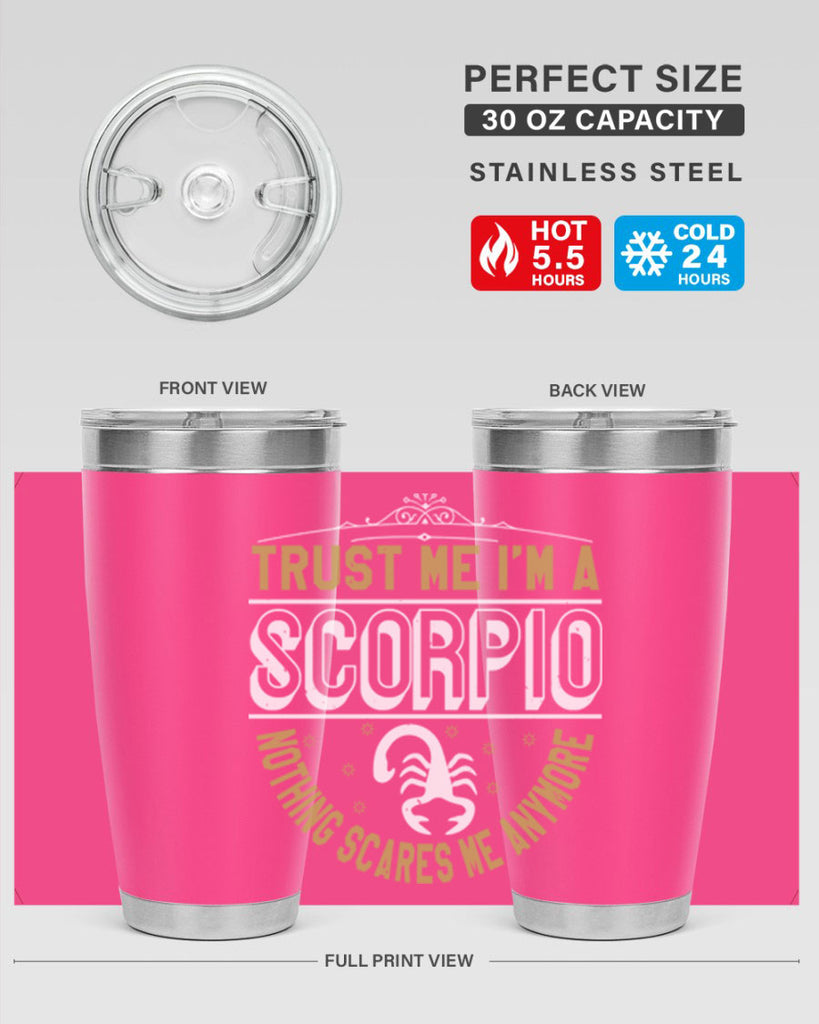scorpio 458#- zodiac- Tumbler