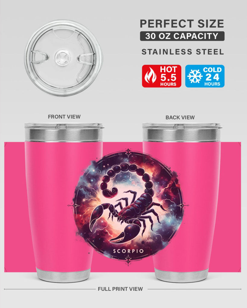 scorpio 460#- zodiac- Tumbler