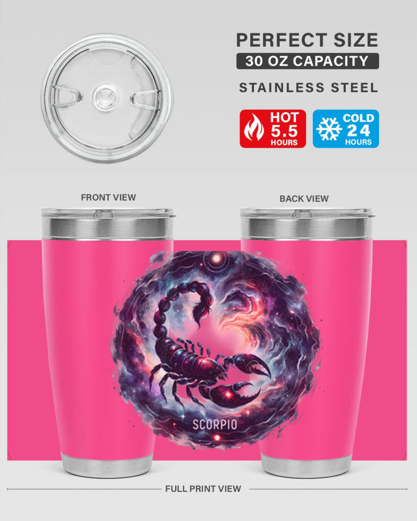 scorpio 461#- zodiac- Tumbler
