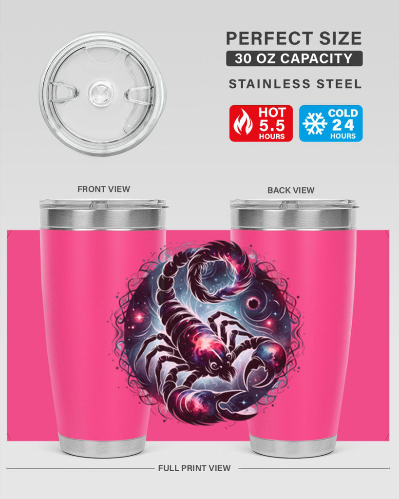scorpio 463#- zodiac- Tumbler