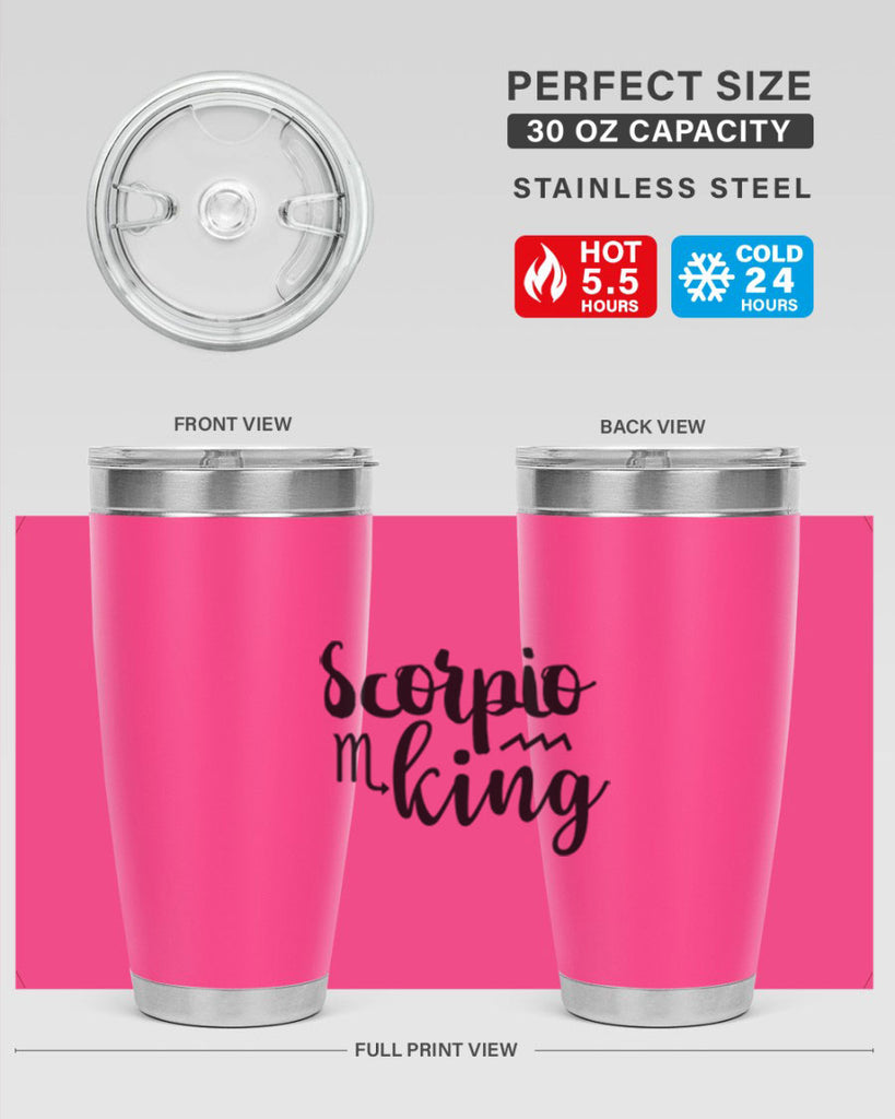scorpio king 433#- zodiac- Tumbler