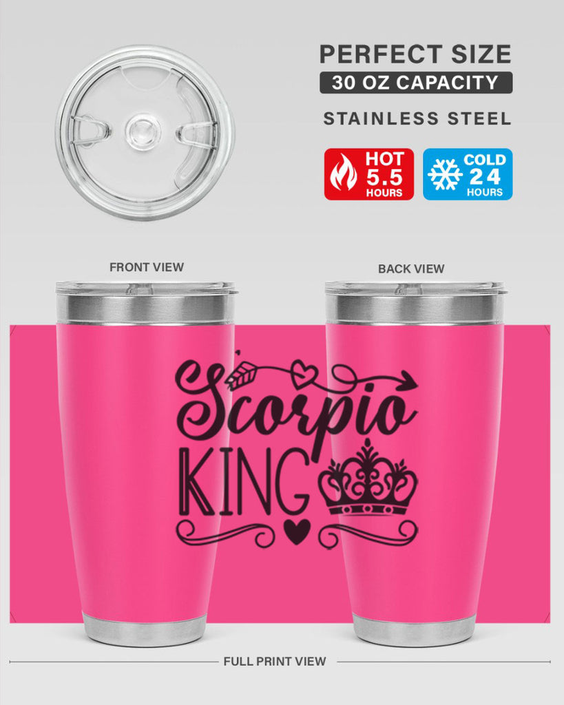 scorpio king 443#- zodiac- Tumbler