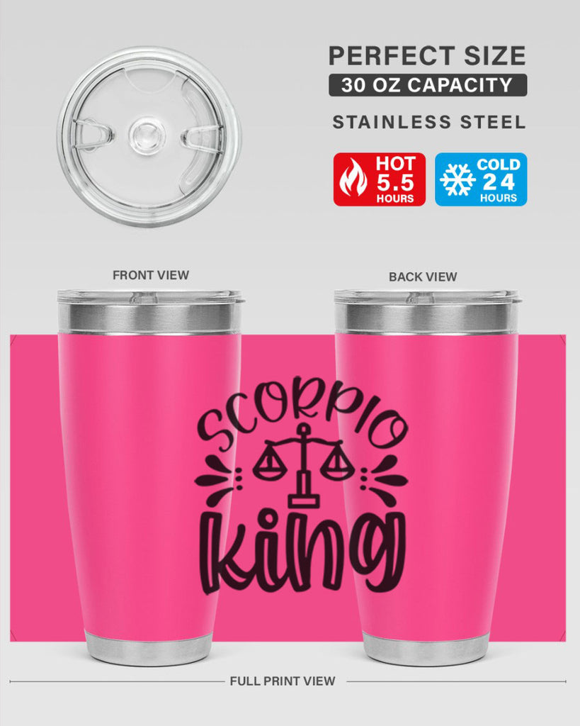scorpio king 444#- zodiac- Tumbler