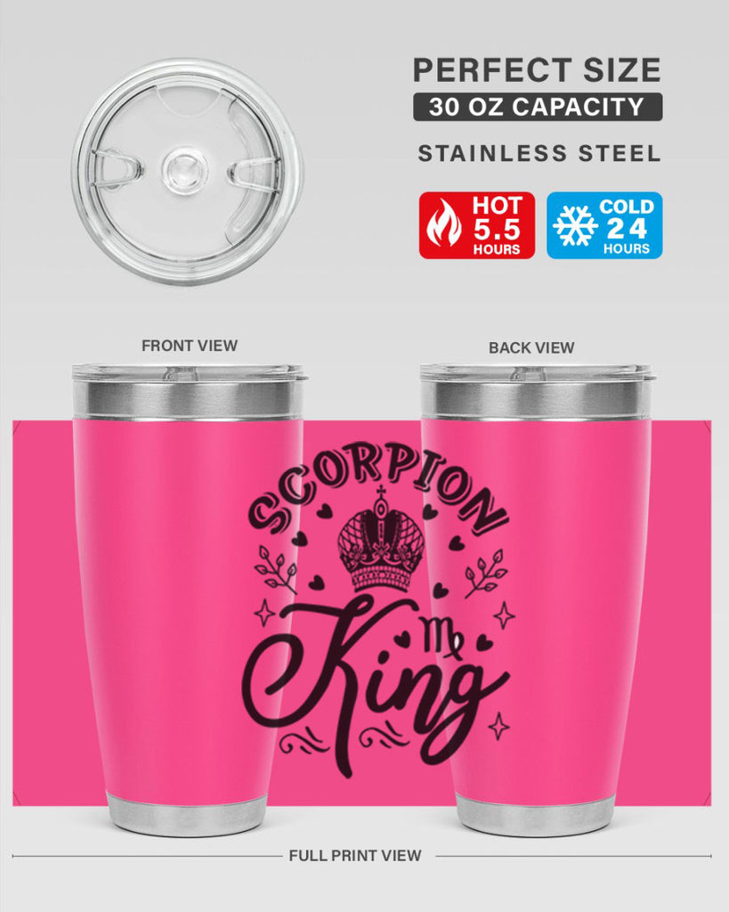 scorpio n king 465#- zodiac- Tumbler
