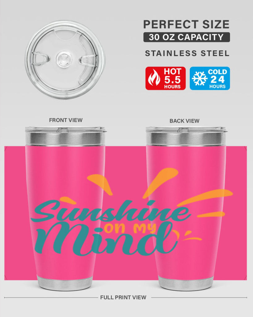 sunshine on my mind Style 74#- summer- Tumbler