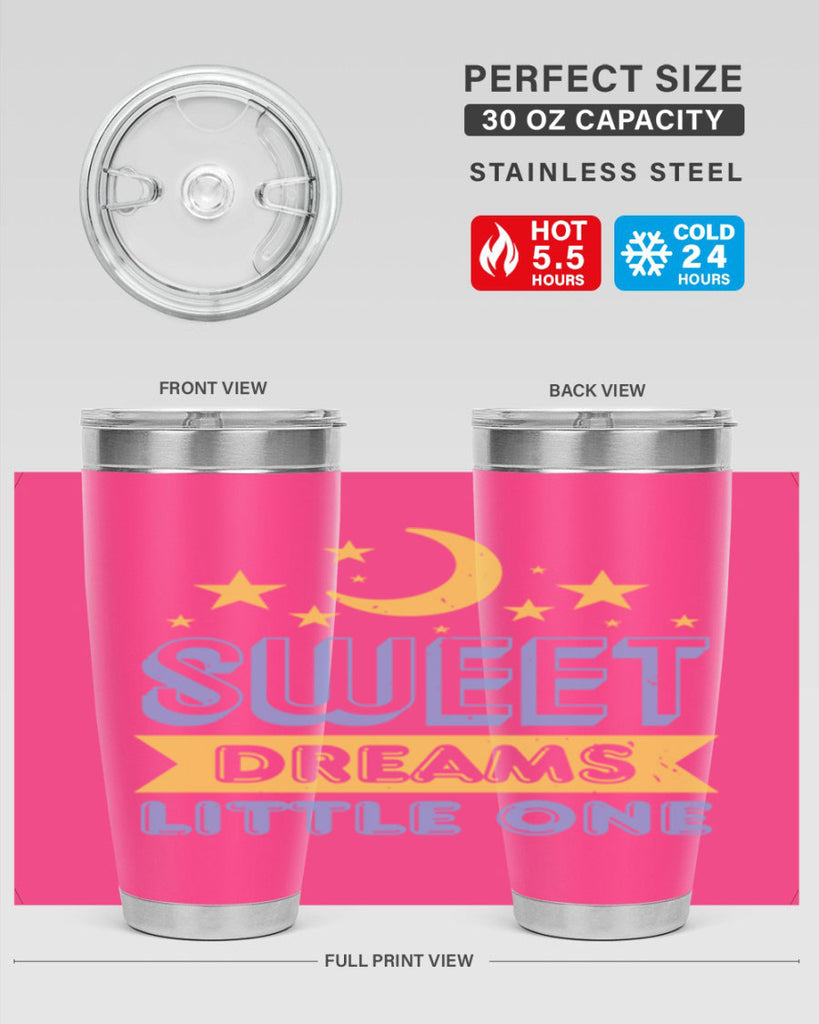 sweet dreams little one Style 13#- baby shower- tumbler