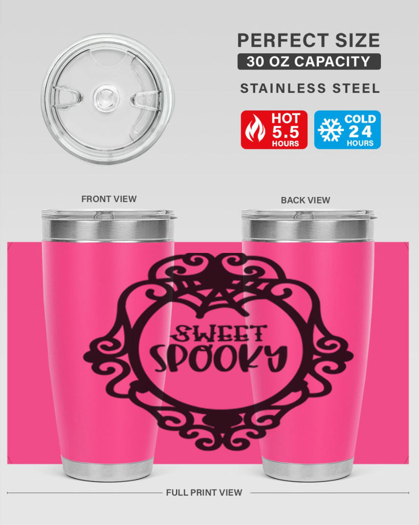 sweet spooky 18#- halloween- Tumbler