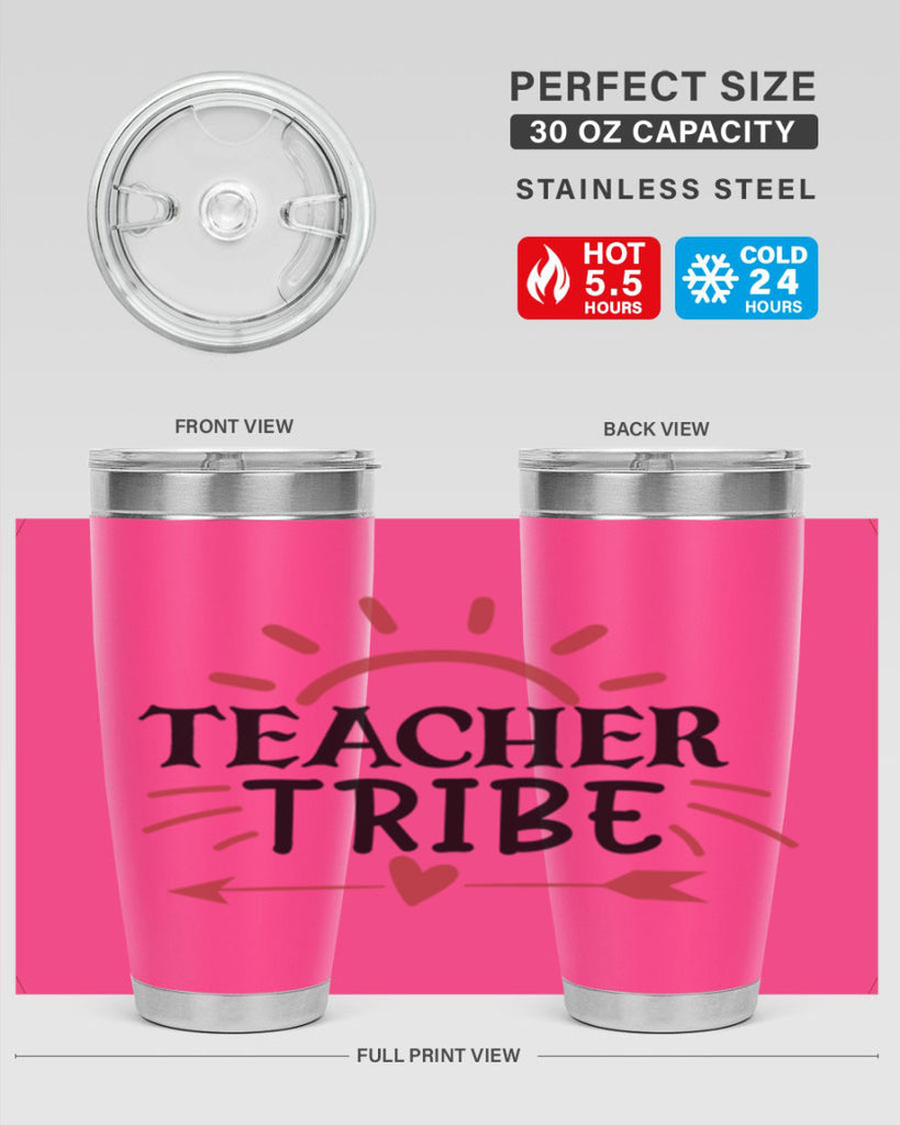 teacher tribe Style 201#- teacher- tumbler