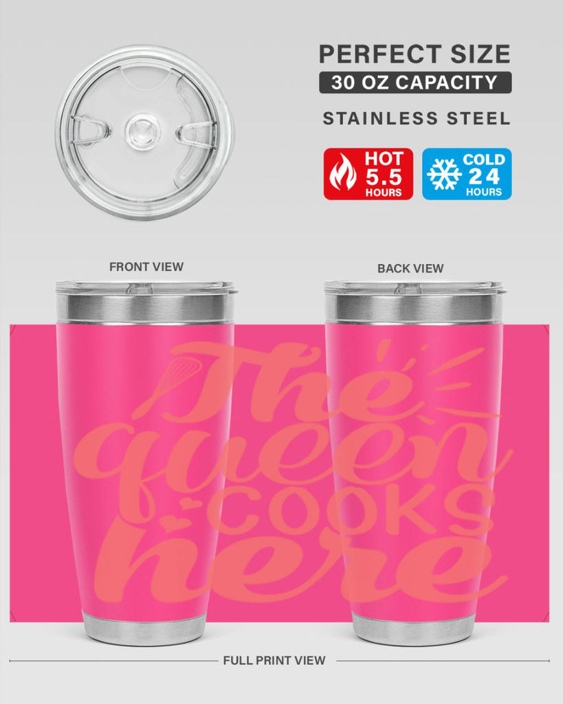 the queen cooks here 9#- kitchen- Tumbler
