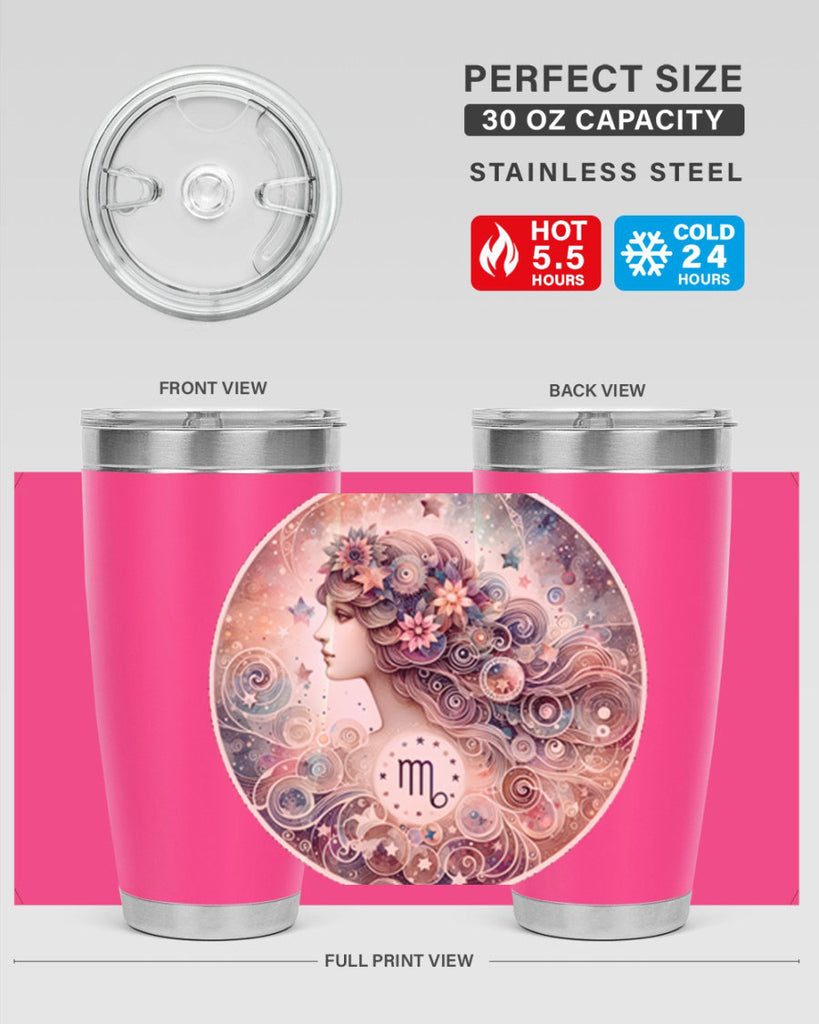 virgo 556#- zodiac- Tumbler