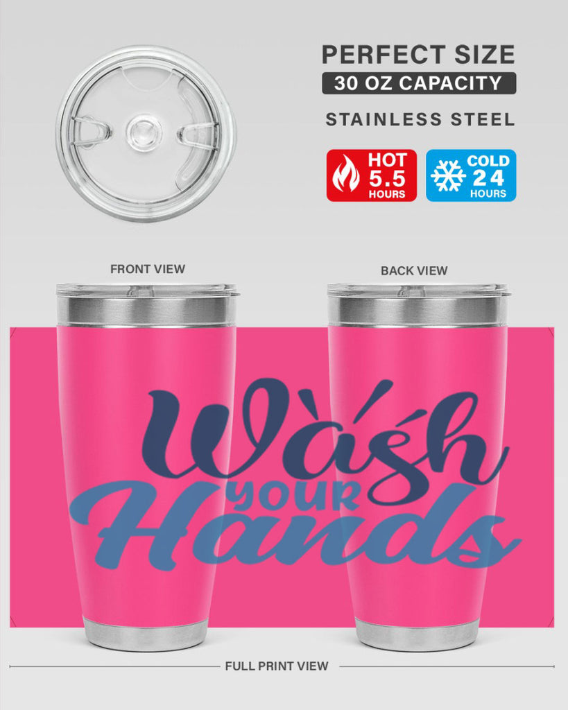 wash your hands 52#- bathroom- Tumbler