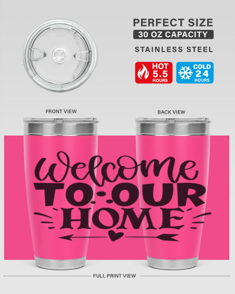welcome to our home 11#- family- Tumbler