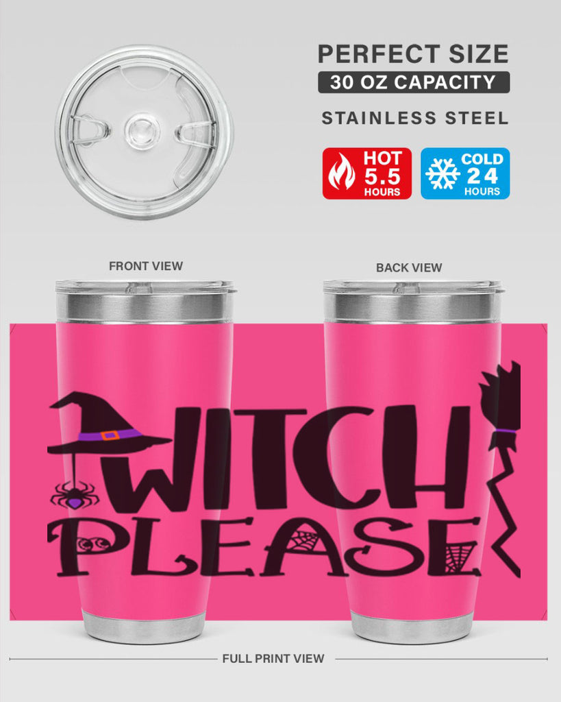 witch please 8#- halloween- Tumbler