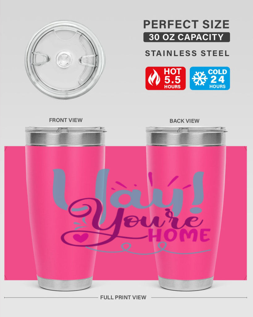 yay youre home 7#- family- Tumbler