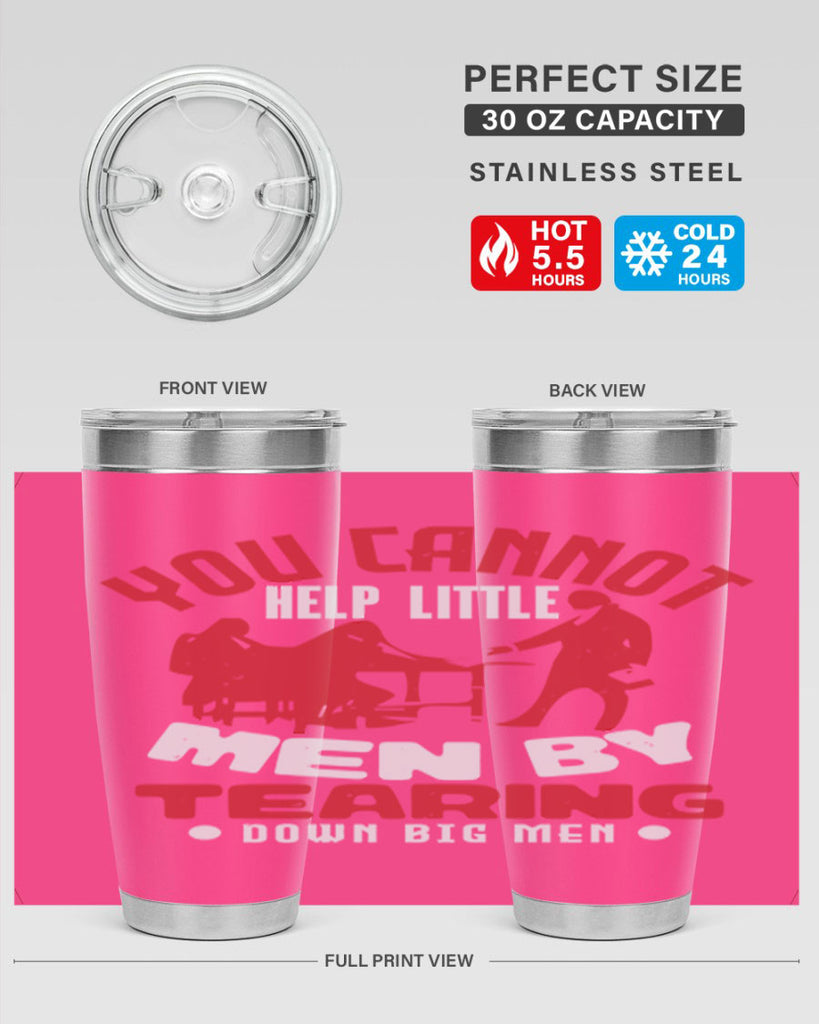 you cannot help little men Style 72#- Fourt Of July- Tumbler