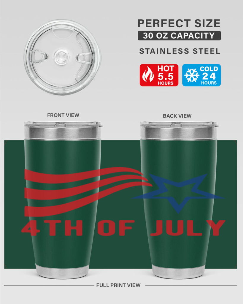 4th of July design Style 66#- Fourt Of July- Tumbler