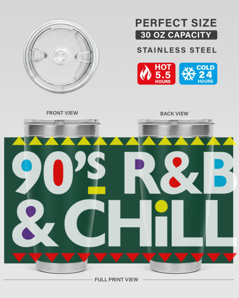 90s rnb and chill 279#- black words phrases- Cotton Tank