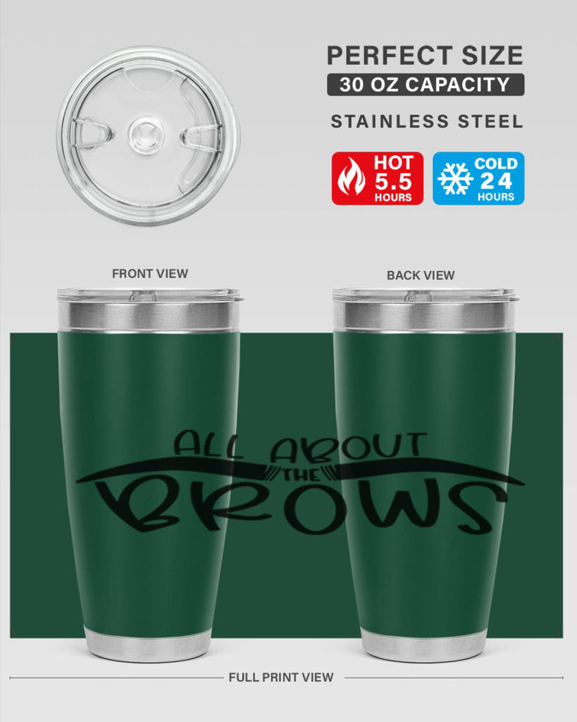 All About The Brows Style 147#- make up- Tumbler