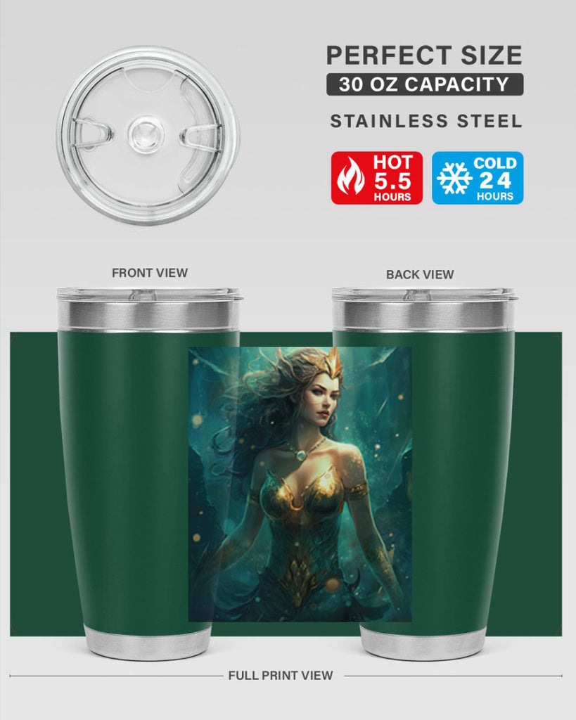 Aquarius 52#- zodiac- Tumbler