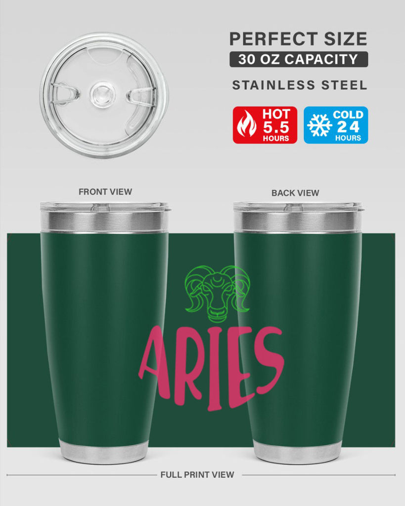 Aries 101#- zodiac- Tumbler