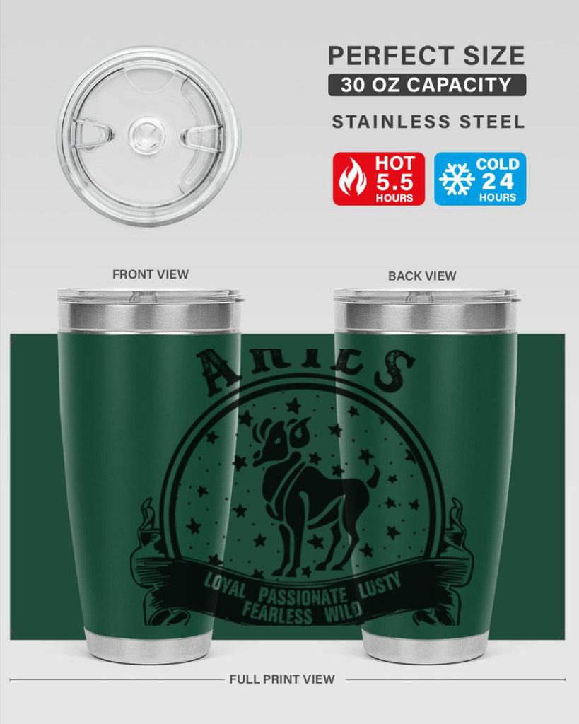 Aries 1#- zodiac- Tumbler