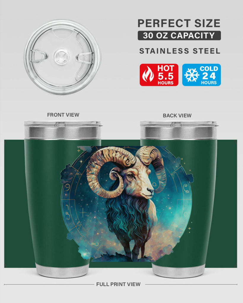 Aries 92#- zodiac- Tumbler