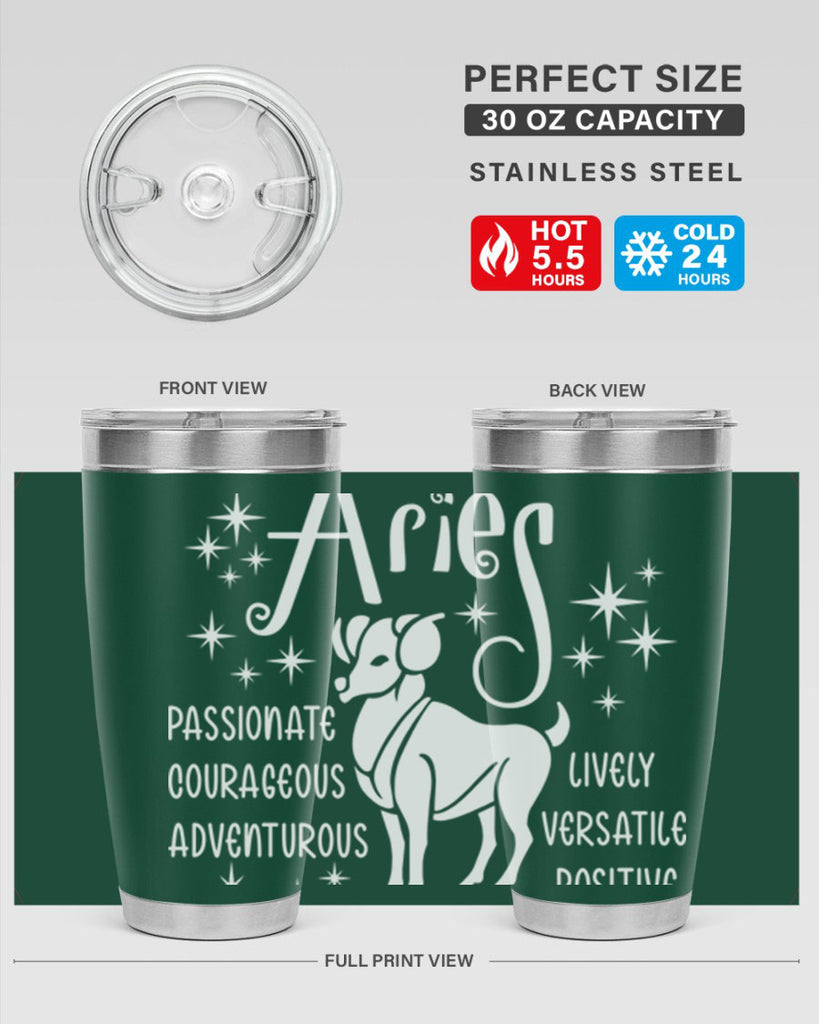 Aries 99#- zodiac- Tumbler