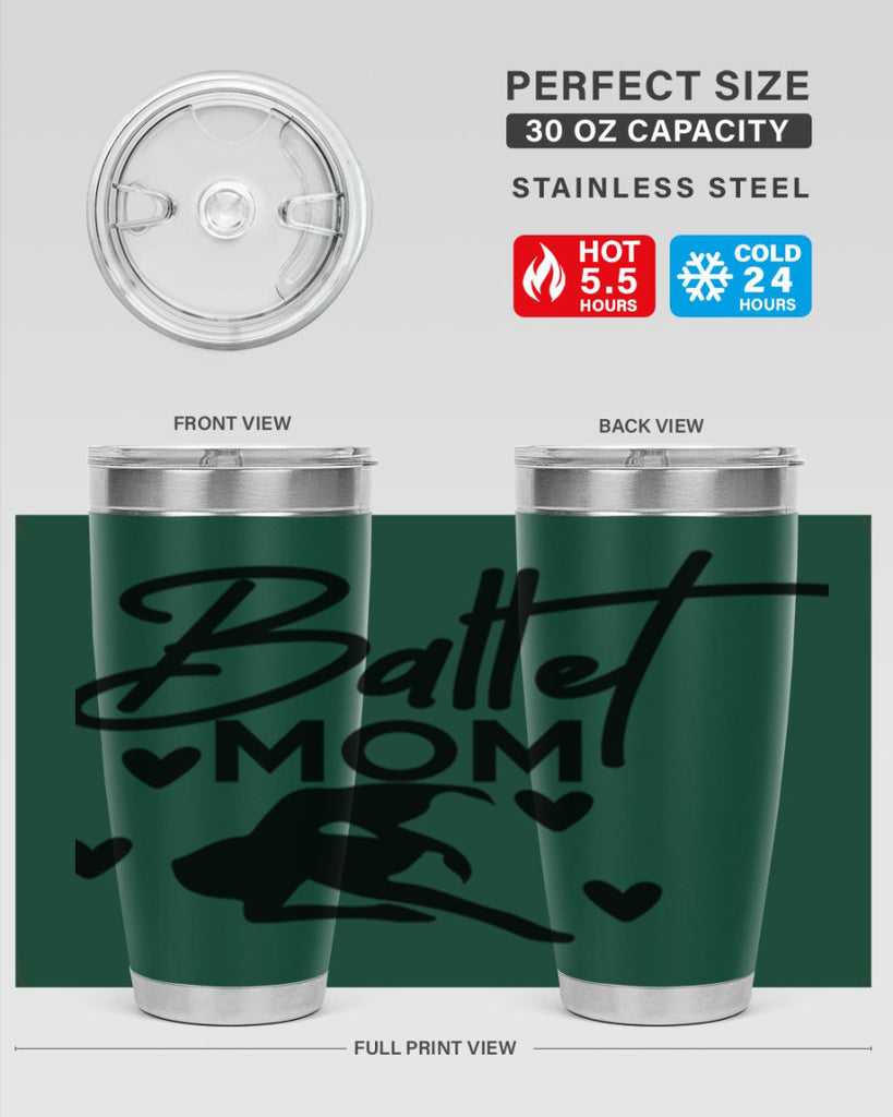 Ballet Mom 10#- ballet- Tumbler