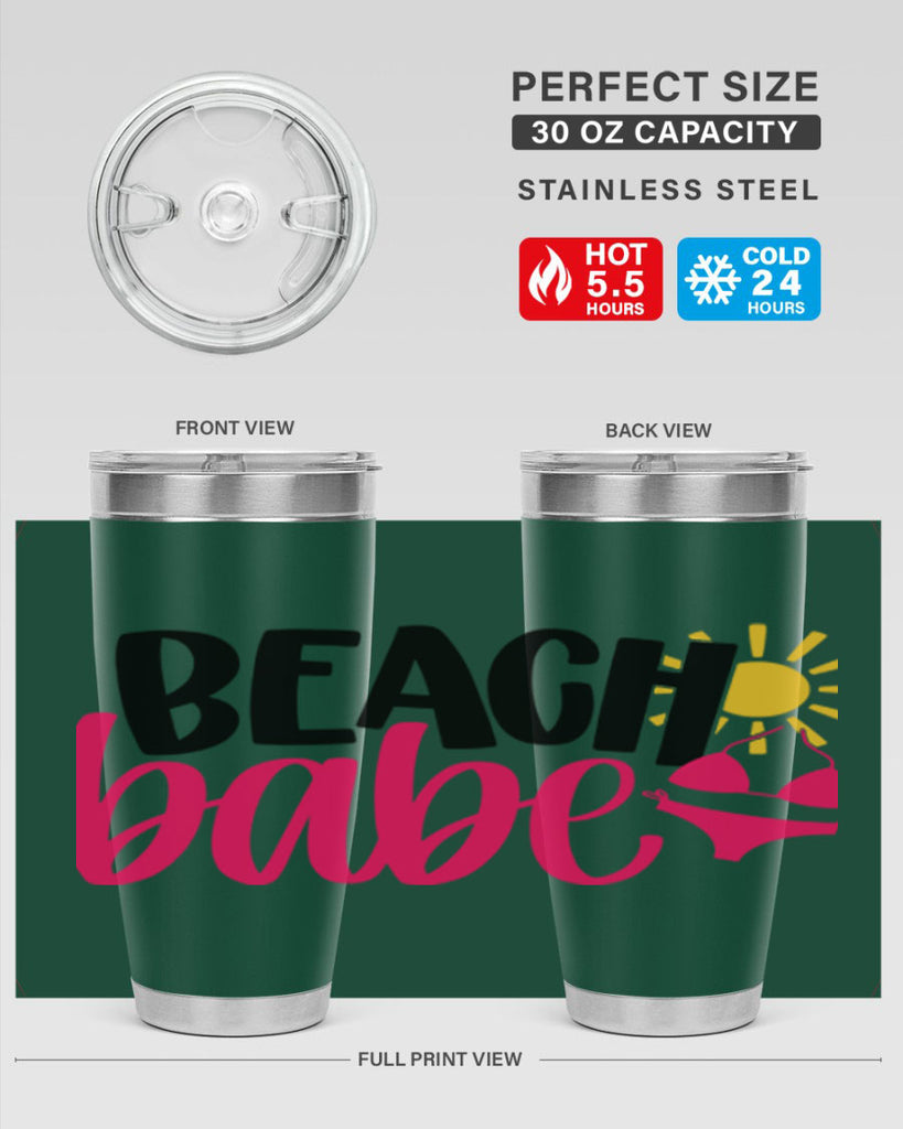 Beach Babe Style 52#- summer- Tumbler