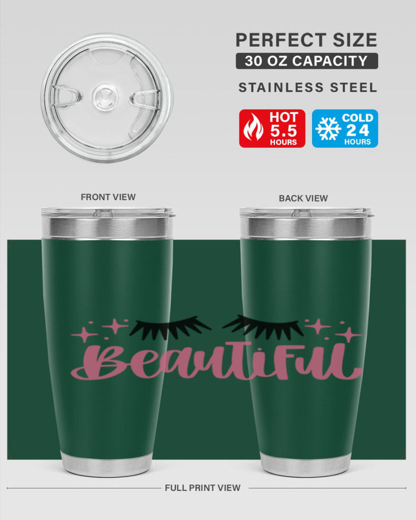 Beautiful Style 140#- make up- Tumbler