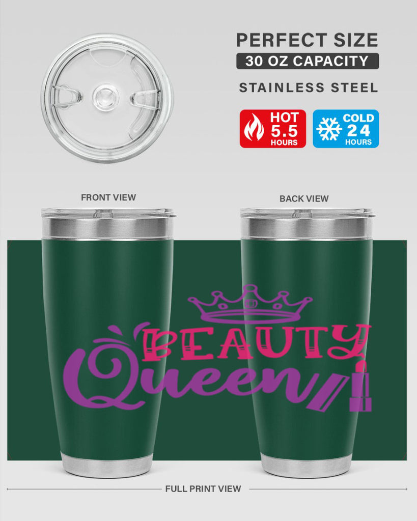Beauty Queen Style 250#- make up- Tumbler