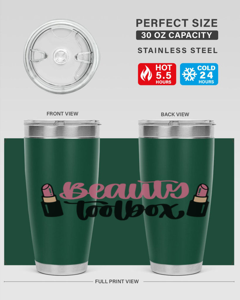 Beauty Toolbox Style 134#- make up- Tumbler