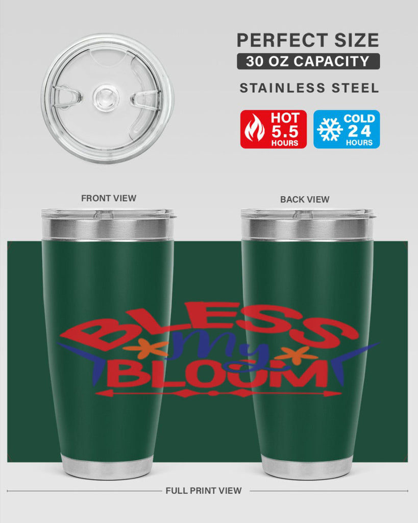 Bless My Bloom 38#- spring- Tumbler