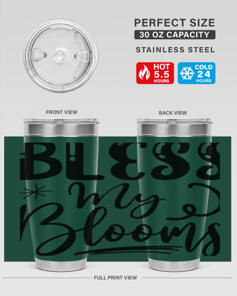 Bless My Blooms  63#- spring- Tumbler