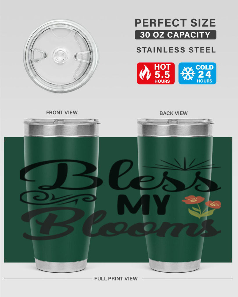 Bless My Blooms  66#- spring- Tumbler