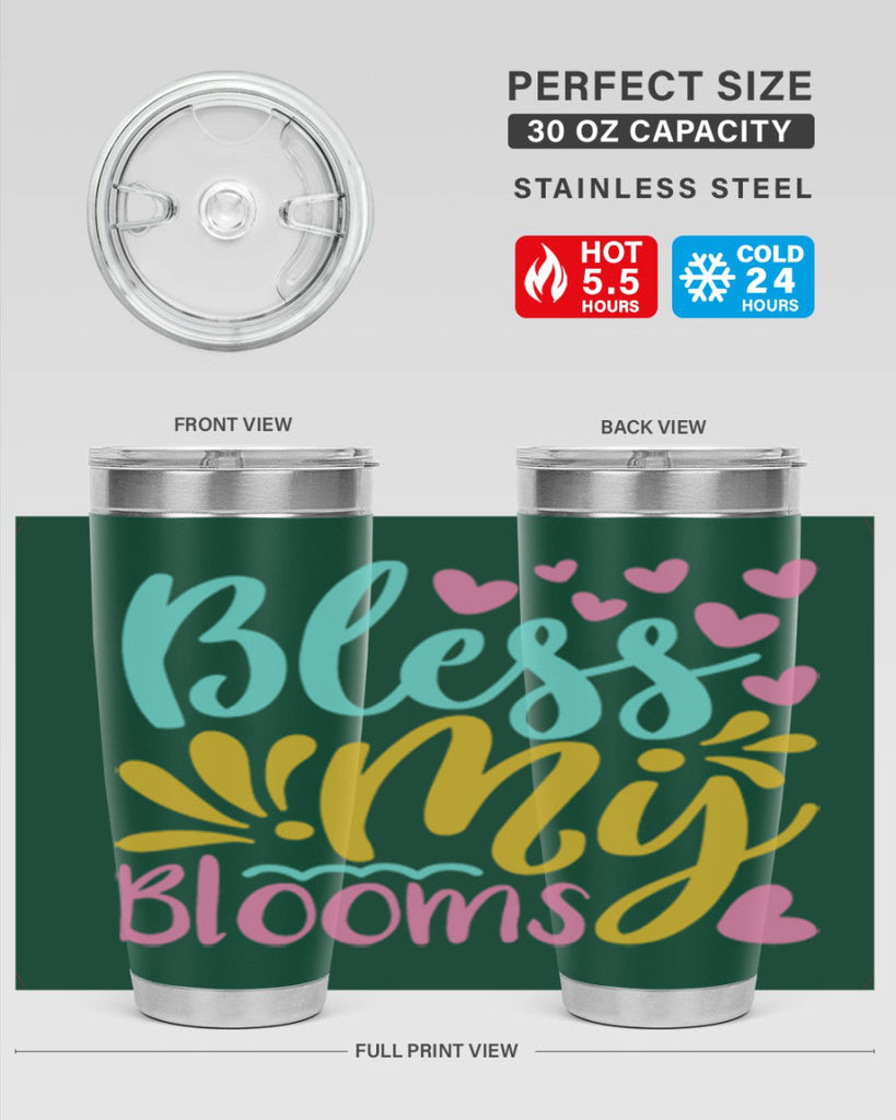 Bless my blooms Style 69#- summer- Tumbler