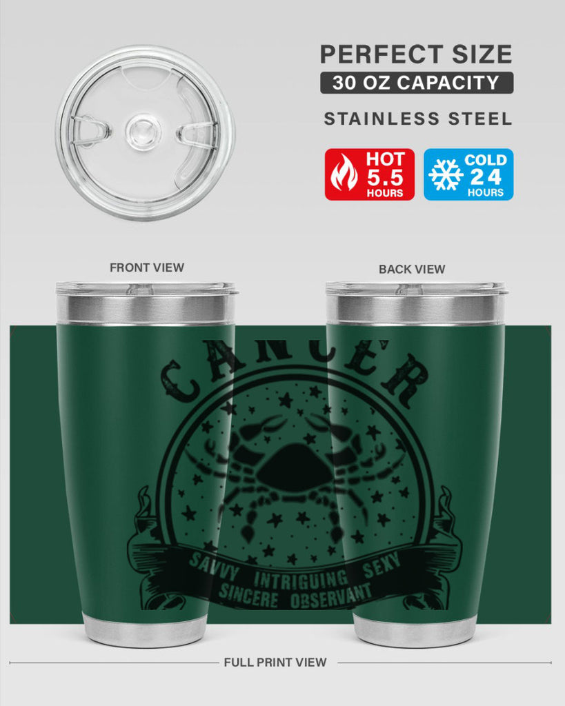 Cancer 13#- zodiac- Tumbler