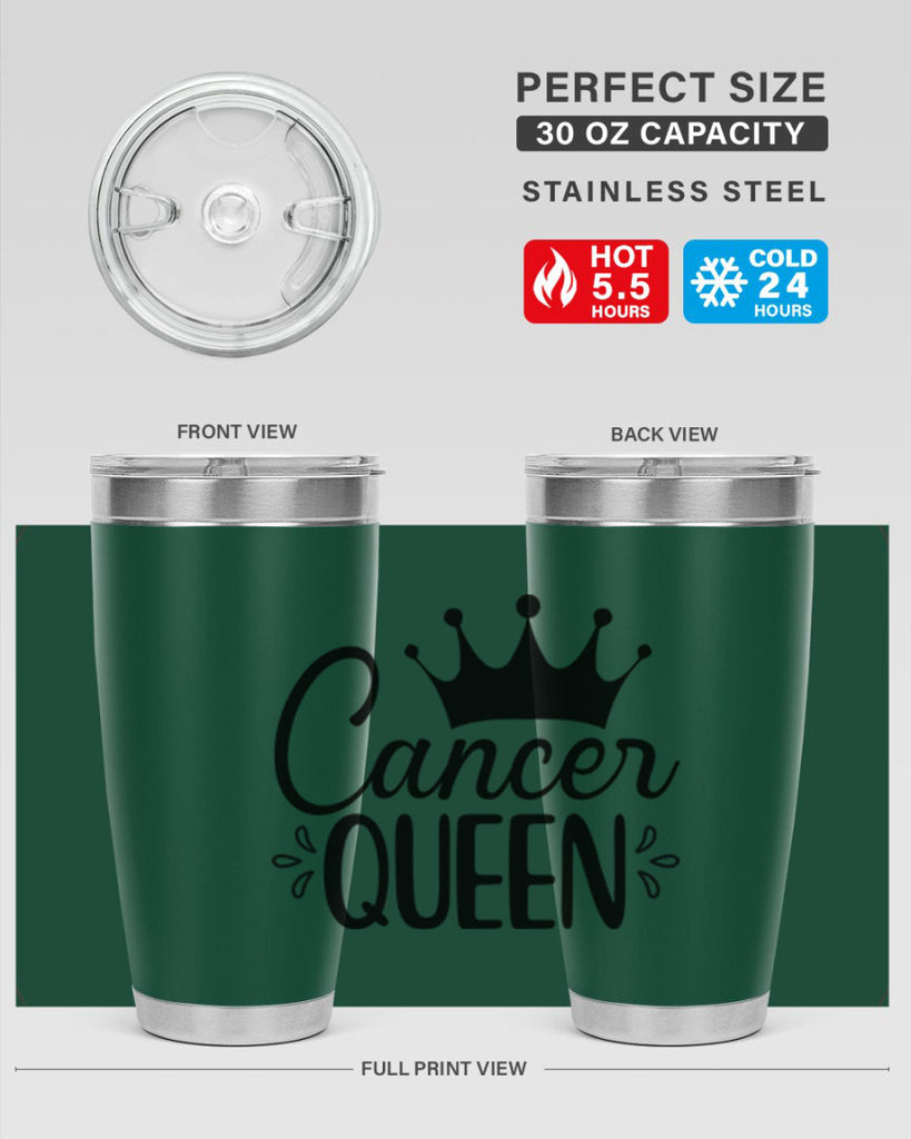 Cancer queen 161#- zodiac- Tumbler