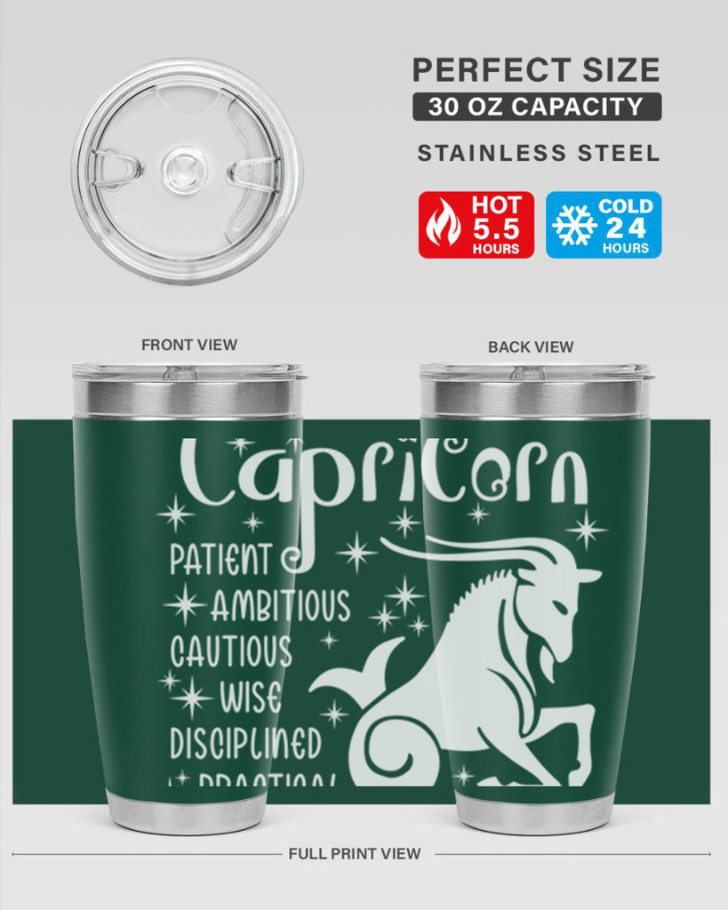 Capricorn 186#- zodiac- Tumbler