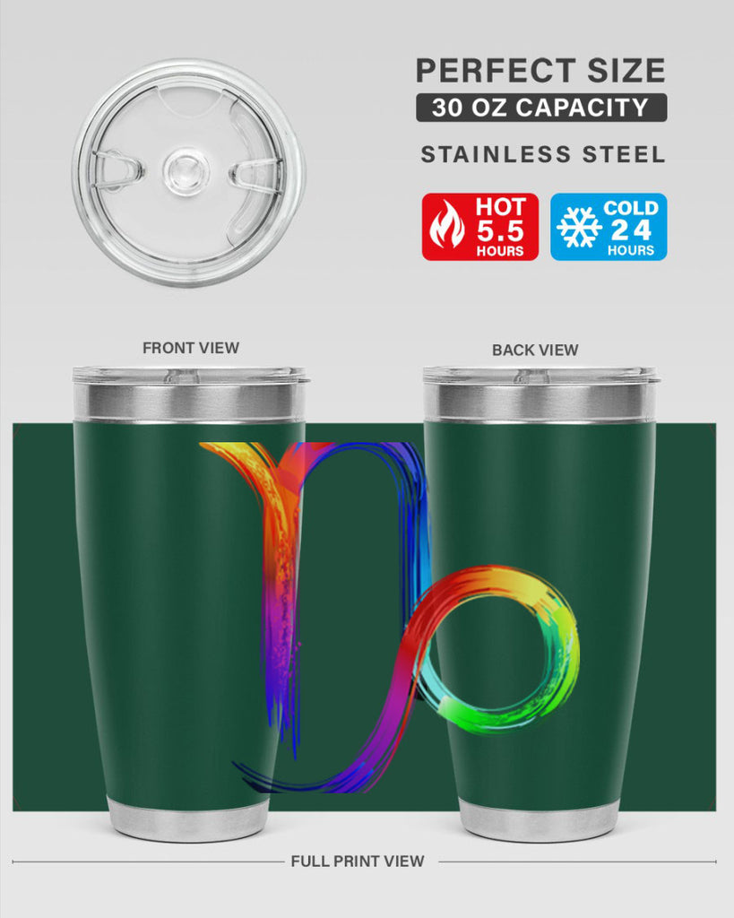 Capricorn 187#- zodiac- Tumbler