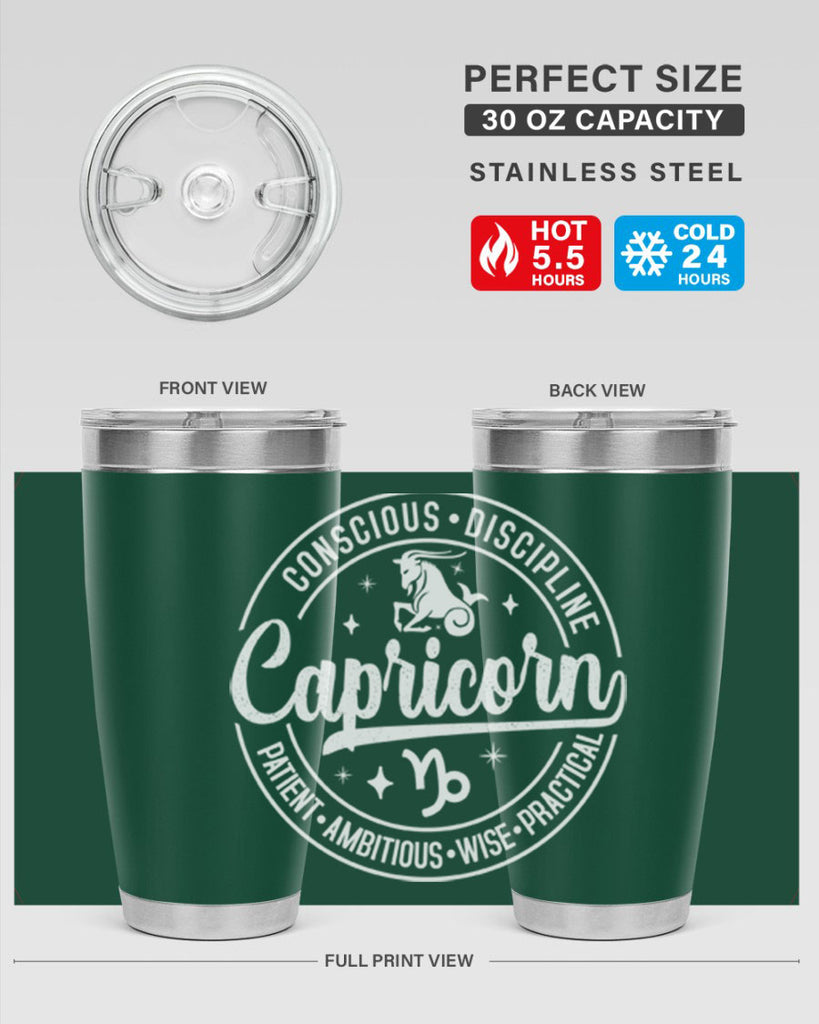 Capricorn 191#- zodiac- Tumbler