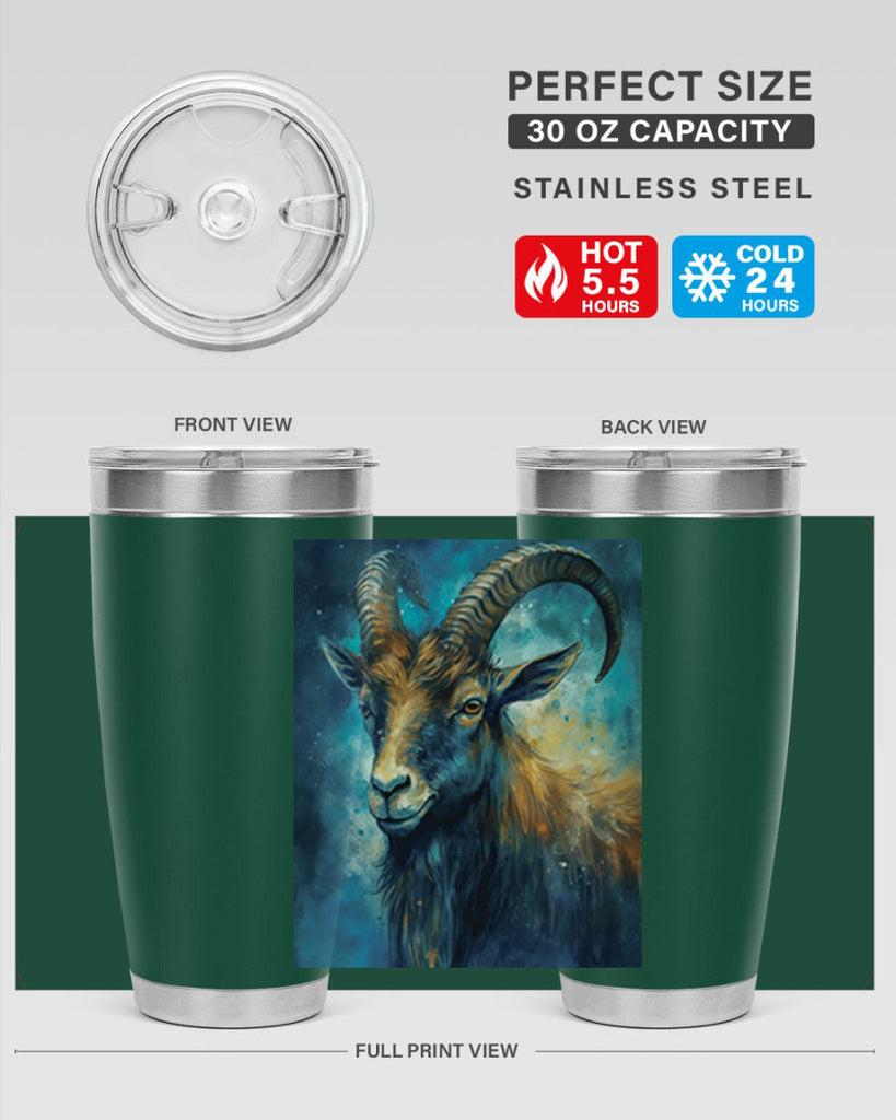 Capricorn 37#- zodiac- Tumbler