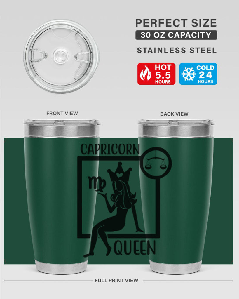 Capricorn queen 194#- zodiac- Tumbler