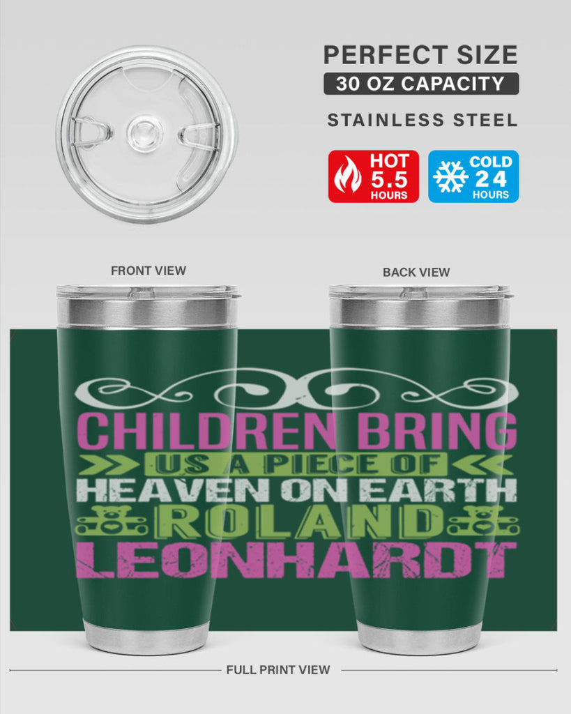 Children bring us a piece of Heaven Style 284#- baby- tumbler