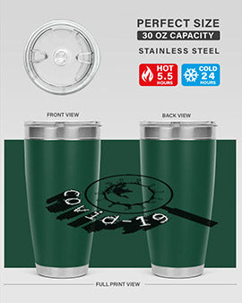 Covid Style 57#- corona virus- Tumbler