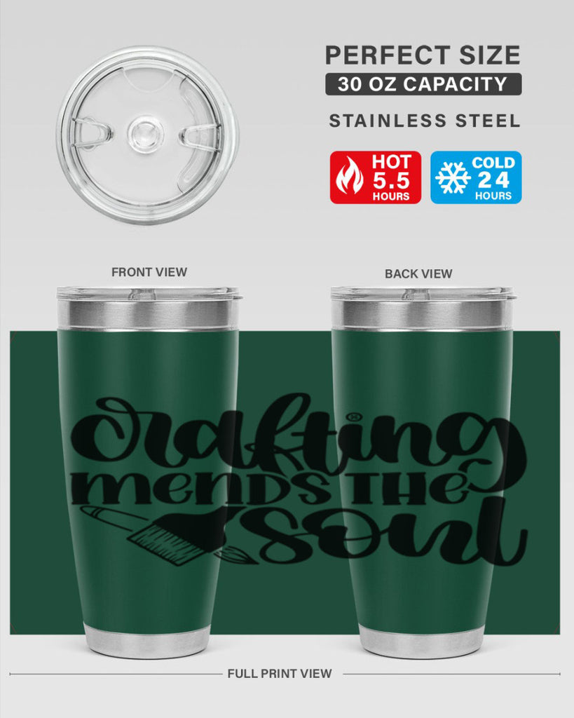 Crafting Mends The Soul 32#- crafting- Tumbler