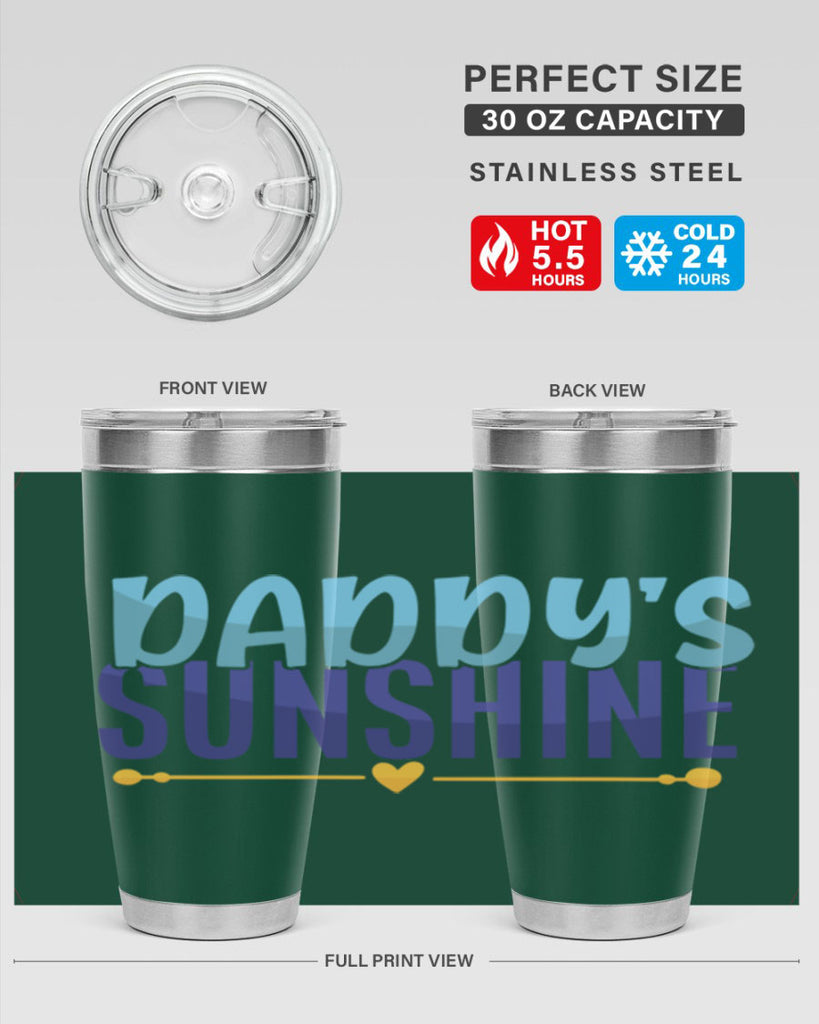 Daddys Sunshine 19#- dad- Tumbler