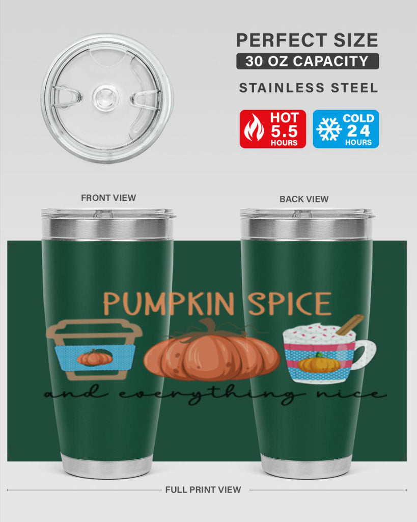 Fall Pumpkin Spice 127#- fall- Tumbler